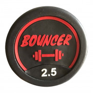 Rubber Coated Round Dumbbells 2.5kg Pair (2.5 Kg X 2 PCS=5 KG)