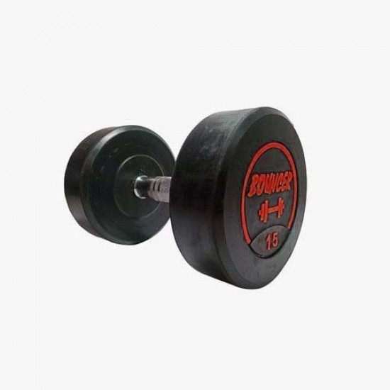 Rubber Coated Round Dumbbells 15kg Pair (15 Kg X 2 PCS=30 KG )