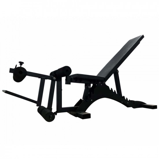Power Bench with Leg Curl and Extention