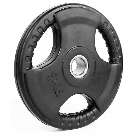 Regular TriGrip Rubber Weight Plates 5Kg (5Kg X 2 = 10kg)