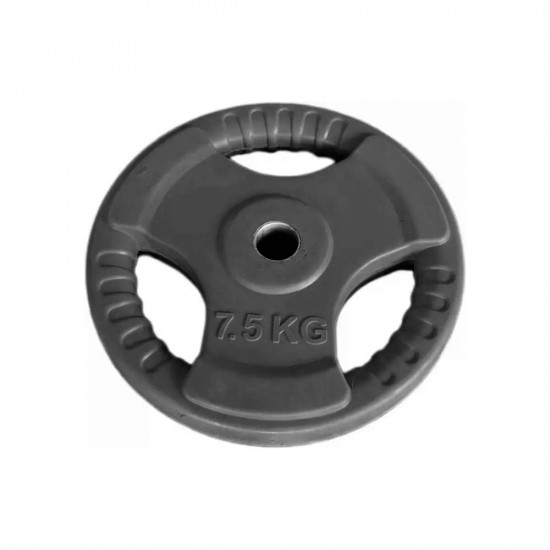 Regular TriGrip Rubber Weight Plates 7.5Kg (7.5 Kg X 2 = 15kg)